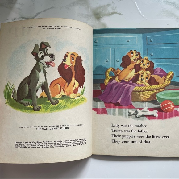 A Little Golden Book - Walt Disney's Scamp - Picture 7 of 9